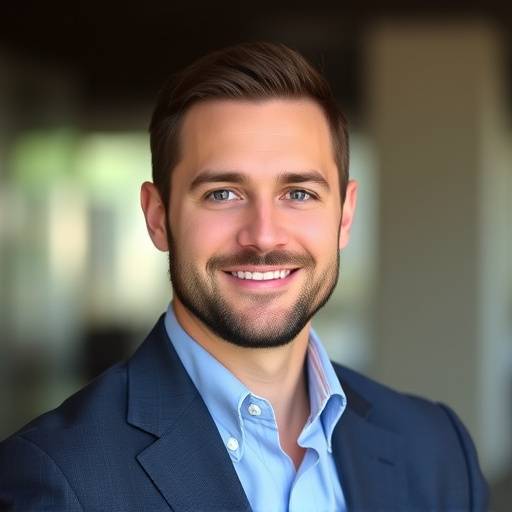 Headshot of Daniel Rivers, looking professional