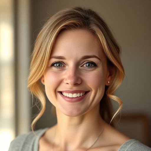 Headshot of Eleanor Vance, smiling warmly