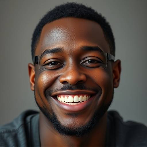 Headshot of Marcus Cole, smiling playfully